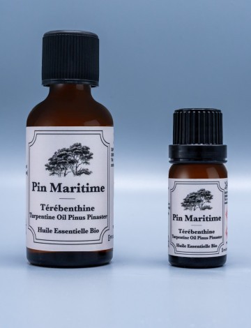 Huile essentielle de Pin Maritime Biologique France